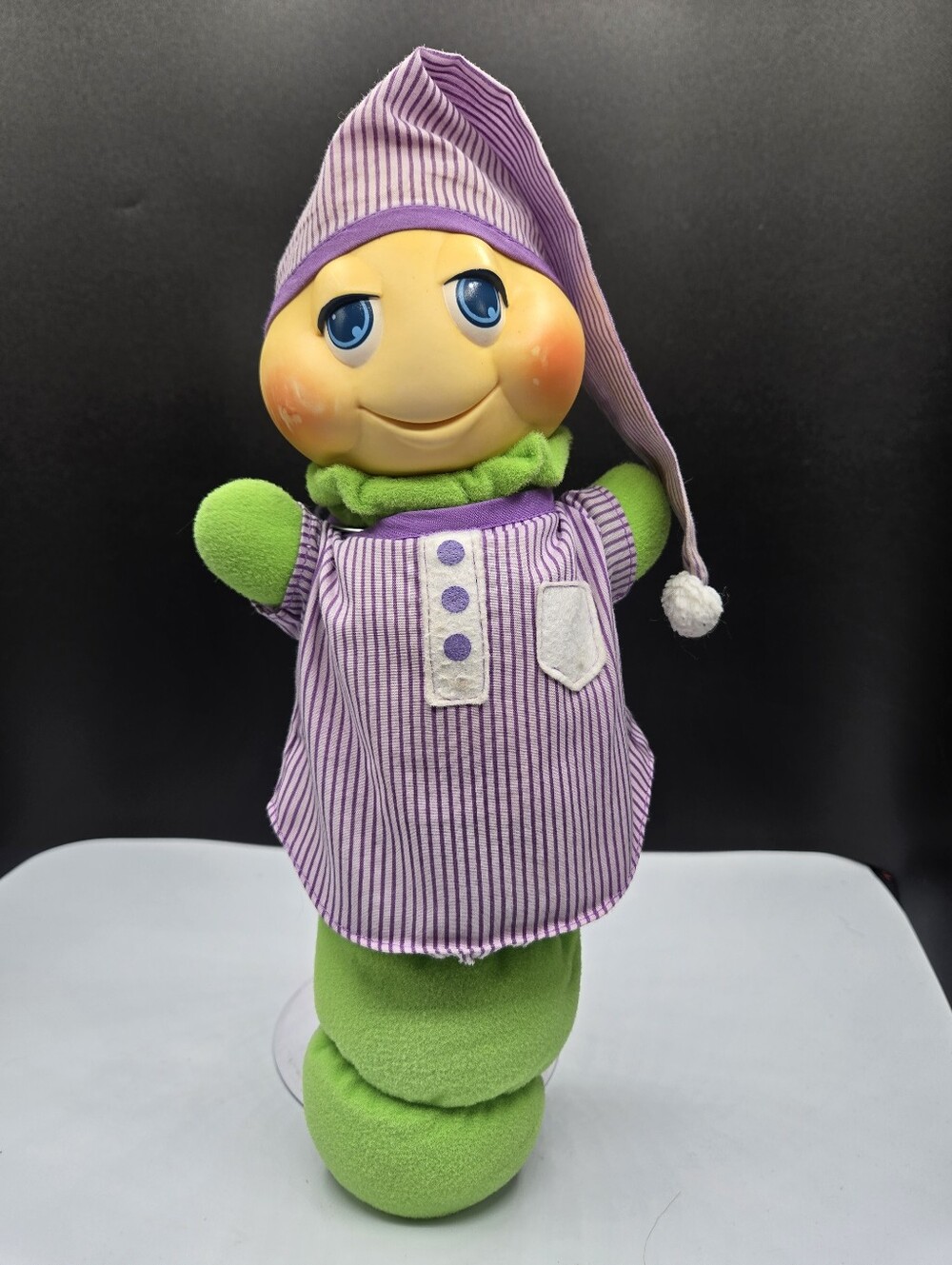1984 Hasbro Musical Gloworm Glo Worm Plush